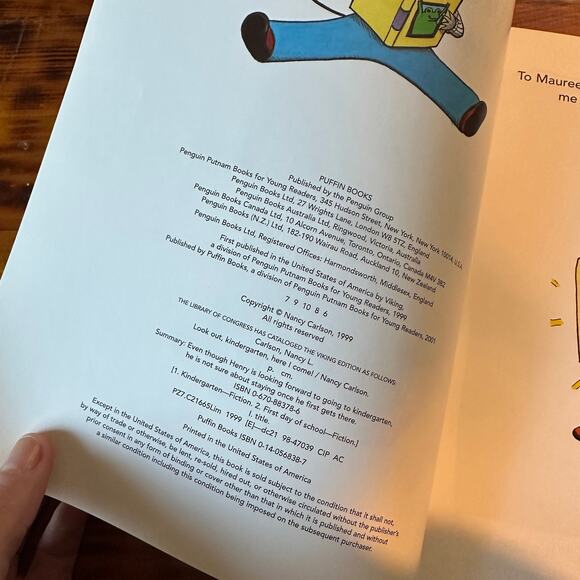 Vintage 1999 Look Out Kindergarten Here I Come Paperback Book - Picture 3 of 9